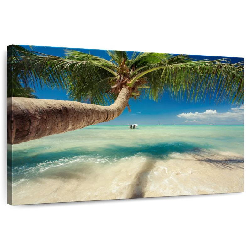 Gillard Caribbean Beach Palm Tree, 26" H x 39" W