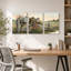 Ensemble de 3 tableaux sur toile, style rustique, pour la décoration du salon, de la chambre et de la maison.-129395226