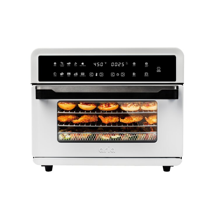 Aria 30 qt. Air Fryer Toaster Oven with Dehydration Stainless Steel