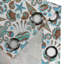 Rideau décoratif à 2 panneaux et à œillets Dakota Fields, 50 po x 96 po, brun turquoise-2053463819