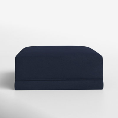 Deirdre Velvet Square Cocktail Ottoman by AllModern