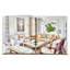 Graphic Image The Principles Of Pretty Rooms Coffee Table Book, Leather, Ivory