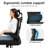 Ergonomic Office Chair, Desk Chair with Headrest and Lumbar Support, High Back Swivel Home Office Chair with Headrest for Home Office Bedroom, Gifts-1500086904-1500086910