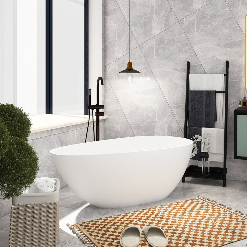 Baignoire autoportante 59 "x 30,75"