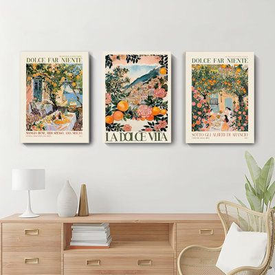 3 Piece Wrapped Canvas Print