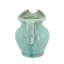 Vase en céramique glacé bleu Tery