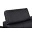 Ensemble de causeuse inclinable électrique modulaire en cuir et console avec appuis-tête réglables et consoles doubles-110829110