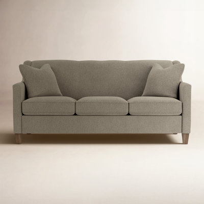 78" Square Arm Sofa with Reversible Cushions