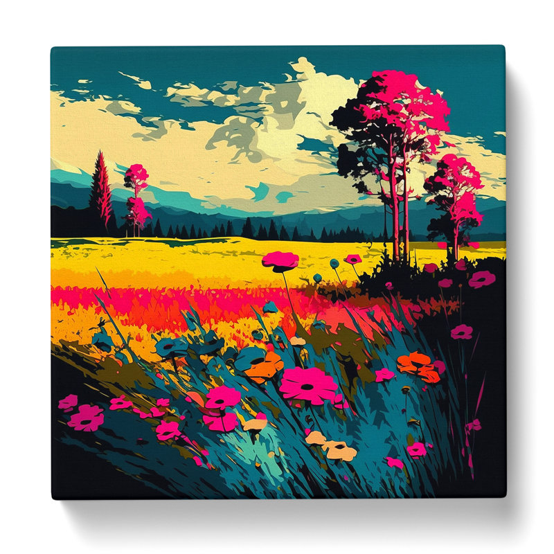 Meadow - Wrapped Canvas, 50cm H x 50cm W x 3cm D