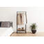 Portant à vêtements en métal IRIS avec tablette en bois-923230147