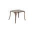 Table d'appoint en fonte d'aluminium avec plateau décoratif ajouré, table d'appoint intérieure et extérieure-502019219