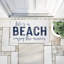 Tapis de porte d'extérieur imprimé Life's A Beach Enjoy, par Lettred and Lined, 18 po x 30 po-120690170