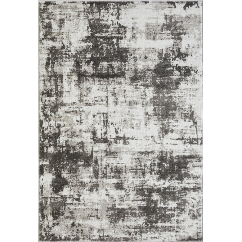 Sharitta Abstract Indoor Rug, Rectangle 4' x 6'