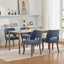 Ensemble de 2 chaises de salle à manger modernes et de style campagnard pour salle à manger de cuisine-1112772317