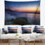 Tapisserie de mer tropicale en soirée seascape dark-28507063