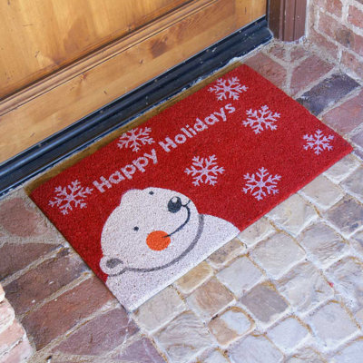 Lenoire Non-Slip Christmas Outdoor Doormat