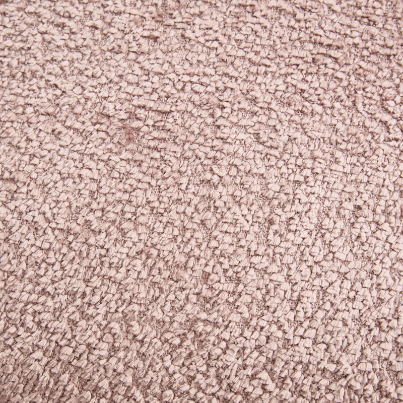 Tissu en chenille Autie avec une bonne circulation de l'air et des loisirs paresseux pour un salon confortable, Rose