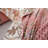 HoneiLife Queen Size 3-Piece 100% Cotton Patchwork Bedding Set, Classic American Handmade Quilt with Matching Pillow Shams，Pink-118138685-118138687