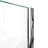 Prism 40" W x 40" D x 74.75" H Frameless Neo-Angle Reversible Shower Kit with Towel Bar and Base Included-63478900-63478901