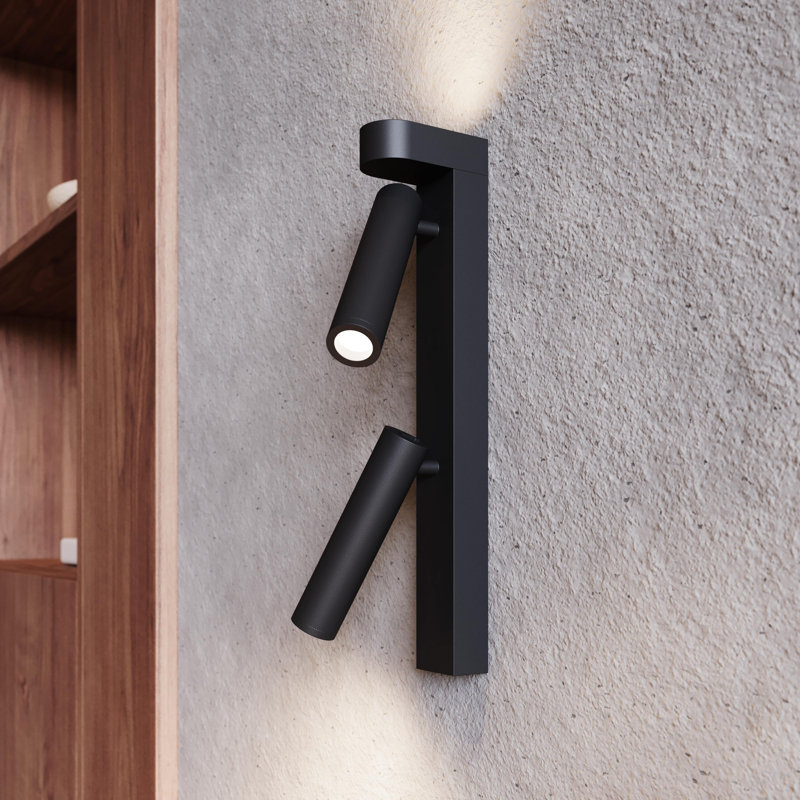 Haim LED Spotlight, Textured Black