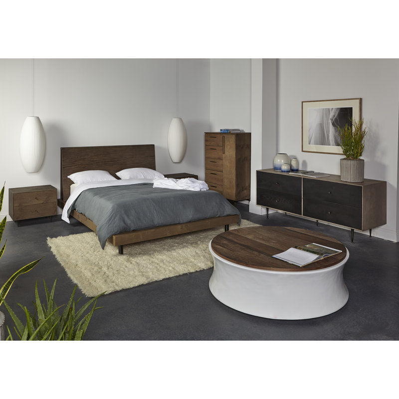 Thomas Bina Solid Wood Bed, Queen
