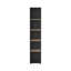 Bibliothèque en bois manufacturé à 5 niveaux l 16,89 "Embrie-95751908