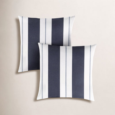 Deana Striped Sunbrella® Indoor/Outdoor Throw Pillow