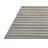 Washable Cloud Gray White Striped Area Rug-597316379