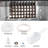 YUKOOL 100 lb. Daily Production Crescent Clear Ice Freestanding Ice Maker