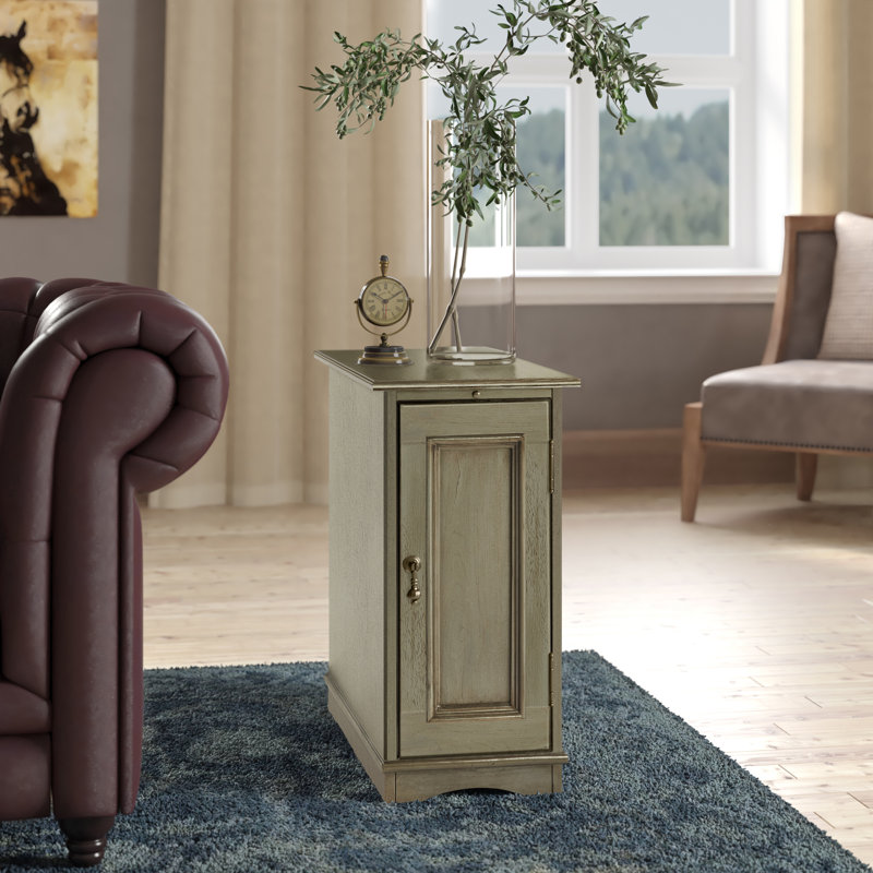 Armoire Midland, Satin argenté
