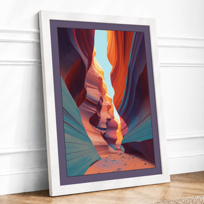 Canyon Skyward Modern - Framed Print
