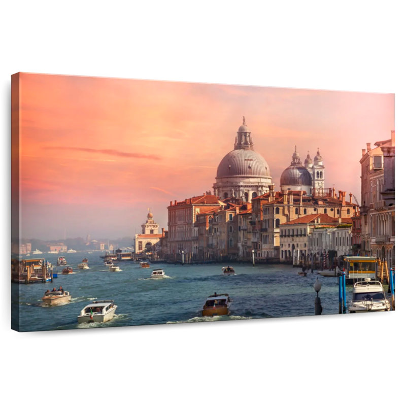 Italy Grand Canal, 30" H x 45" W