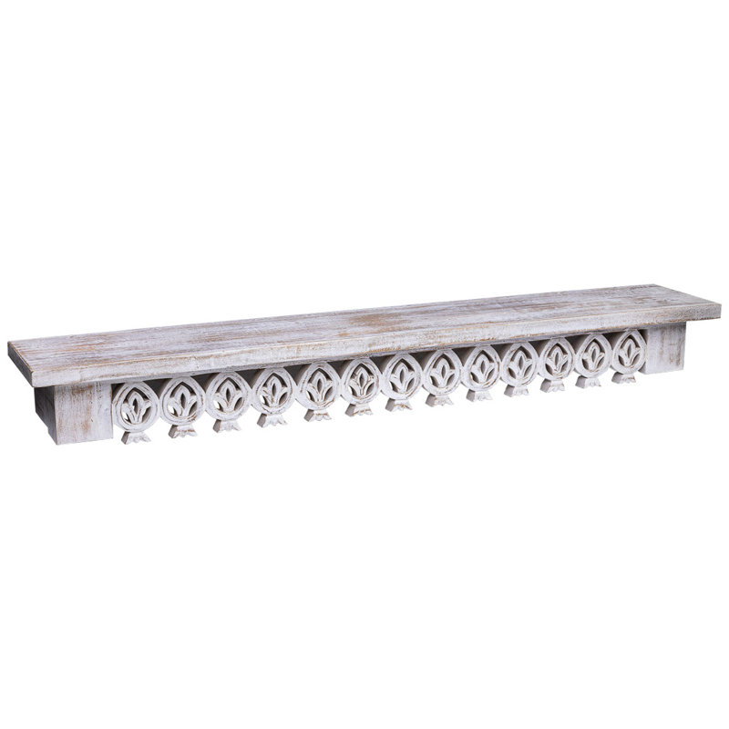 Weern Solid Wood Bracket Shelf