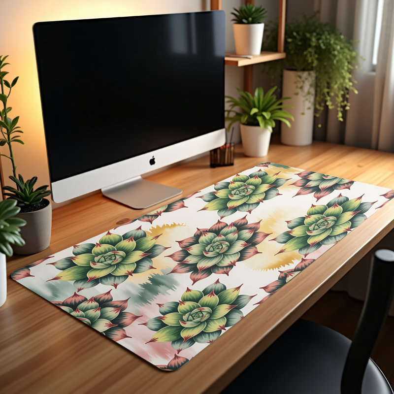 Polyester Desk Pad, 31.5x15.5