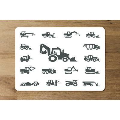 Dshun Wood No Pattern Rectangle Placemat