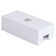 Ambiance LX Linear Track Lighting Miniature Compartment Splicer in White