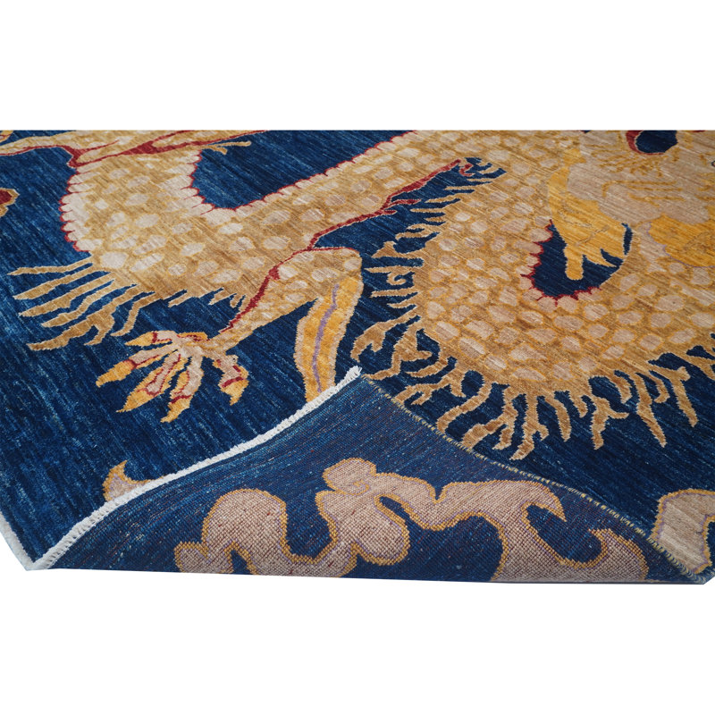 One-of-a-Kind 8'4" X 9'8" Hand Knotted Area Rug