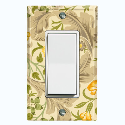 Copper Rust Patina Teal Print 1 - Gang Rocker Standard Wall Plate