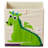3 Sprouts - Toy Storage Box Cube for Baby and Kids - Dragon