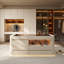 70.87"White jewelry display cabinet and storage chest