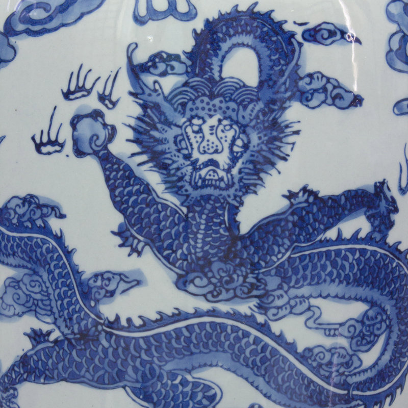 Vase Koolanooka, Dragon bleu