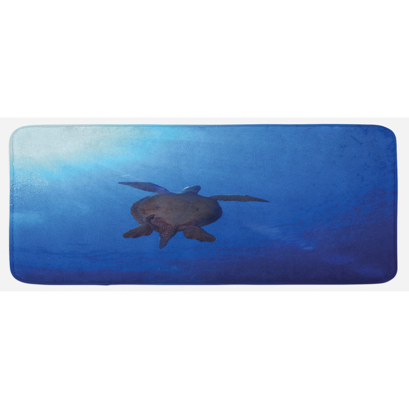 Tapis de cuisine ocean