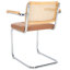 Chaise de salle à manger avec accoudoirs Aliany