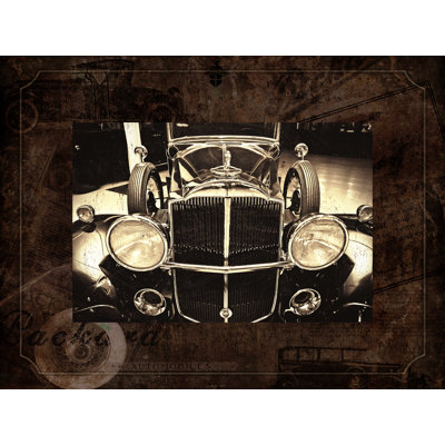 «Vintage Packard 2», impression sur toile tendue