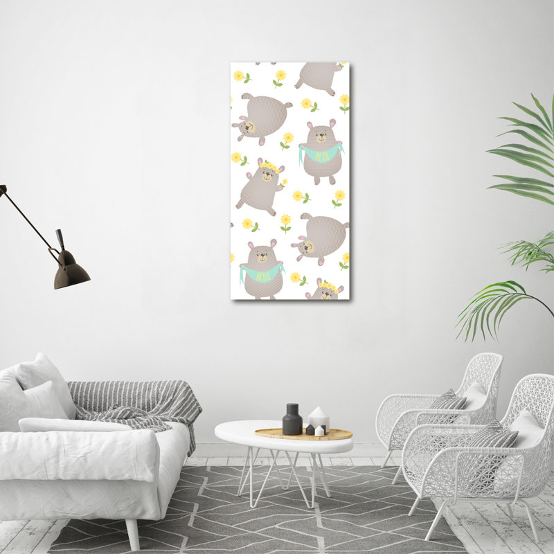 Bears - Wrapped Canvas Print
