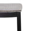 Tabouret en bois massif avec siège rembourré Bartonville-929350070-875261410