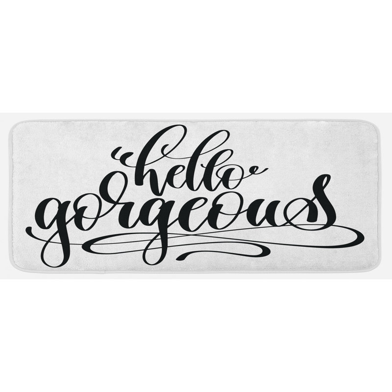 Tapis de cuisine Hello Gorgeous