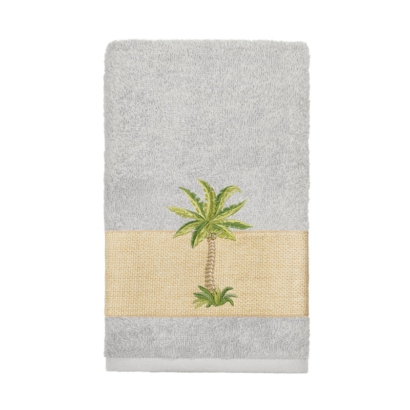 Colton Midweight Hand Towel, Light Gray