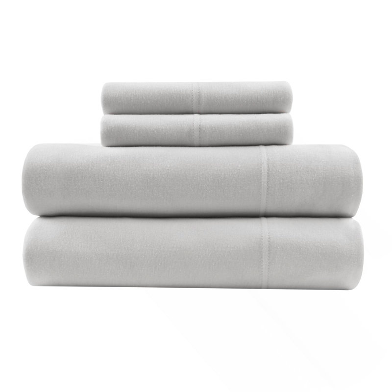 Cotton Blend Jersey Knit All Season Sheet Set Full
