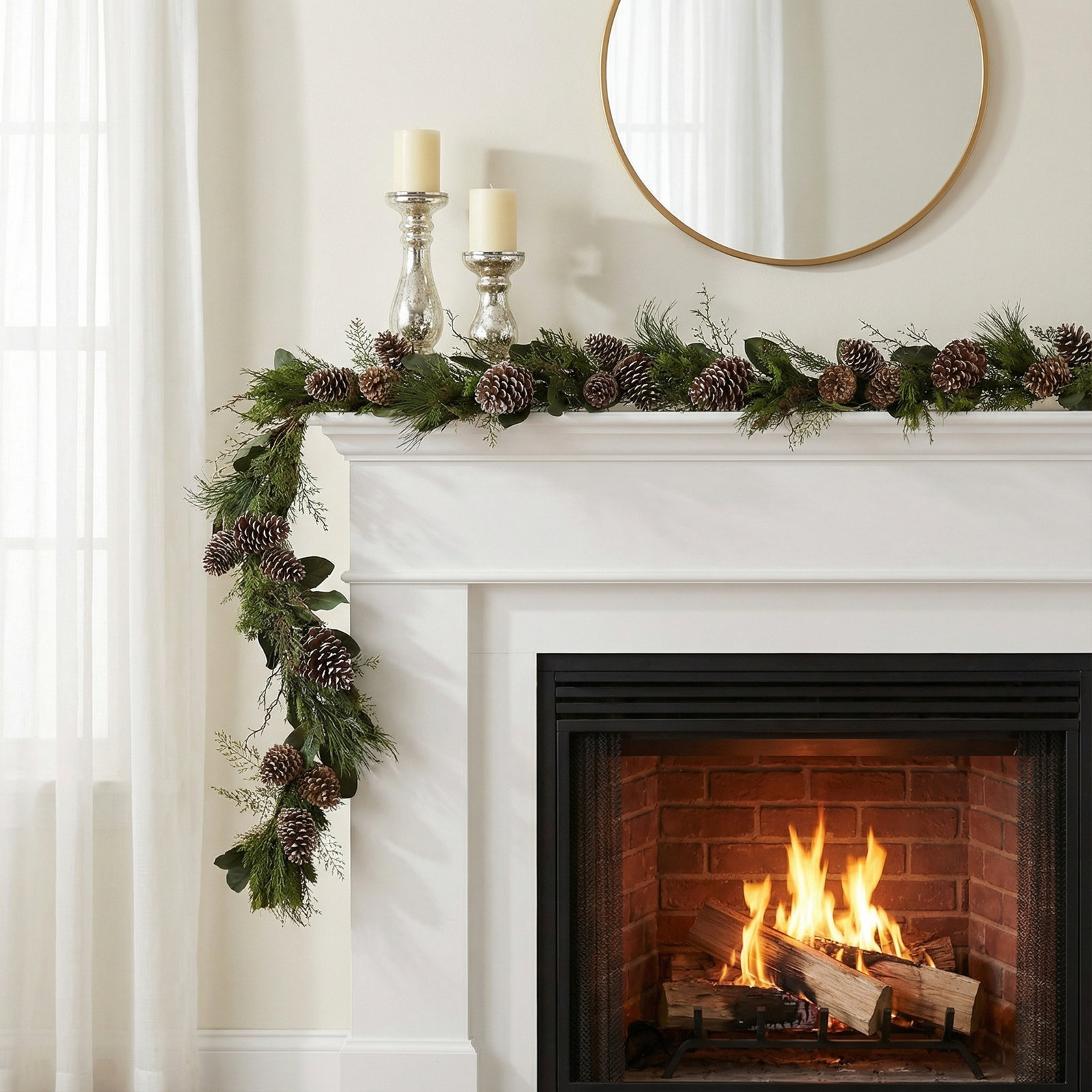 72'' in. Faux Garland